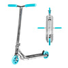 CORE SL3 Mini Complete Scooter - Chrome/Teal (17.5")