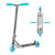 CORE SL3 Mini Complete Scooter - Chrome/Teal (17.5")