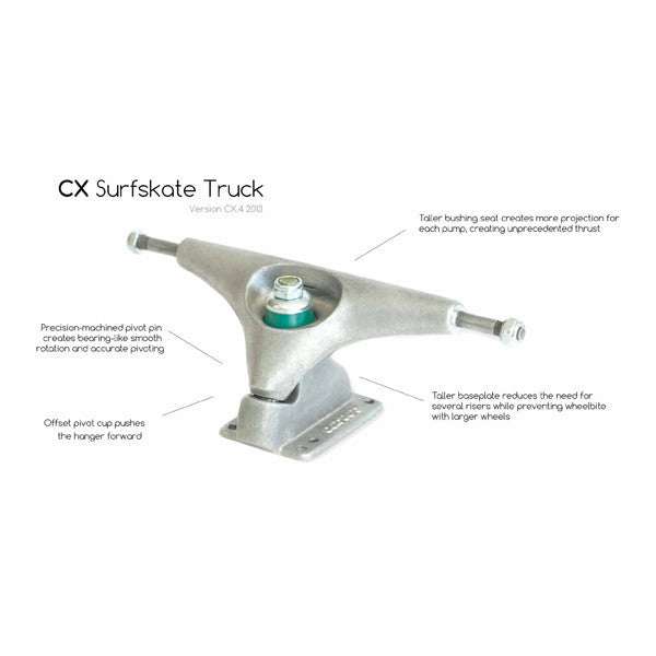 Carver Skateboards - 6.5" CX Truck Set