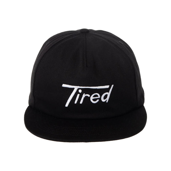 Tired Old Mobil Cap Black