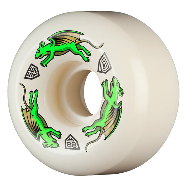 Powell-Peraltaª Dragon Formula - Nano Rat - 56mm x 36mm - 88A - AV6 - Green