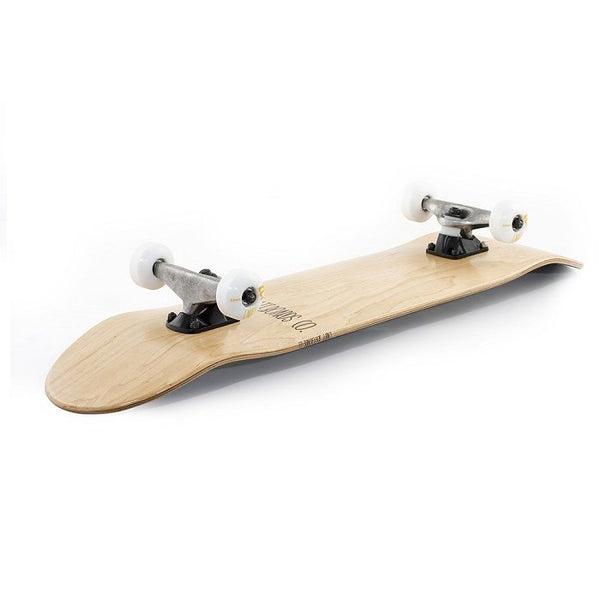 Enuff Logo Stain Skateboard - Natural 8.0"