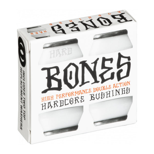 BONES Wheels Bushings Hard White / Black (96A) by Bones Wheels