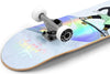 Enuff Skully Hologram White Mini Complete Skateboard - 7.25" x 29.5"