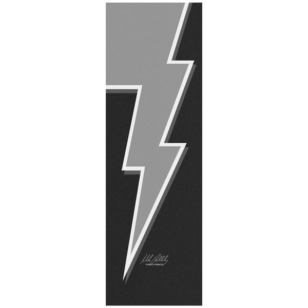 Powell-Peralta Mike Vallely Lightning Bolt Griptape 10.5" Black by Powell Peralta