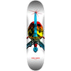 Powell Peralta Skull & Sword Deck - Yellow Fade / White 8.25" by Powell Peralta