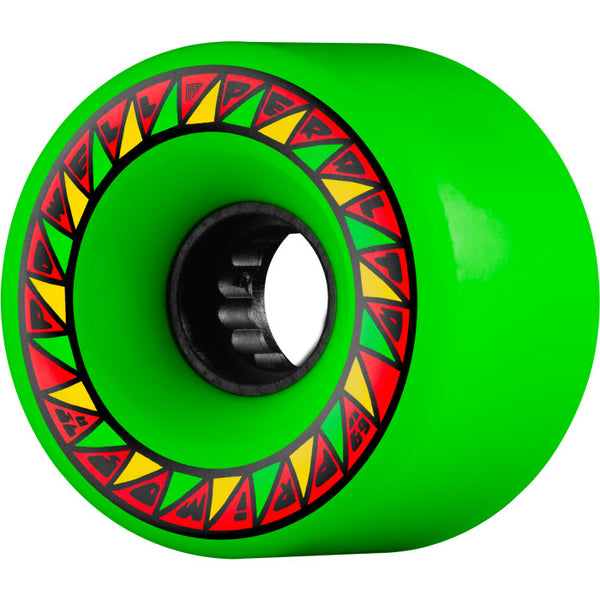 Powell Peralta Primo Skateboard Wheels 69mm 75a Green by Powell Peralta