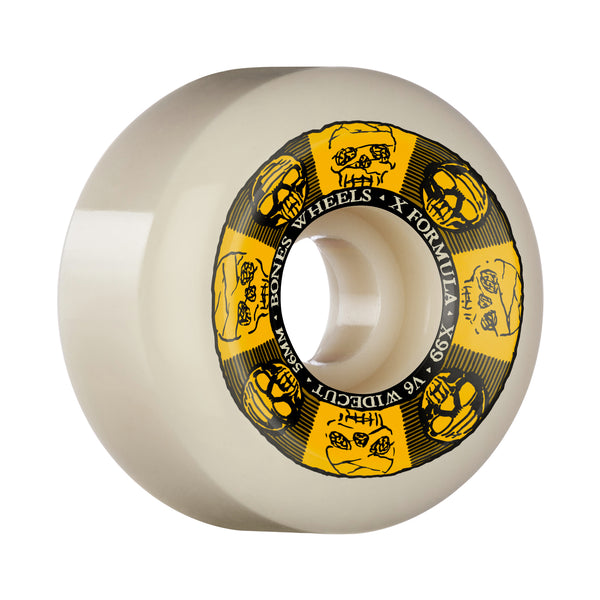 BONES Black & Gold X-Formula 56mm 99a V6 (Wide-Cut) by BONES