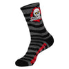 Powell Peralta Ripper Cotton Socks Stripes Charcoal/Black