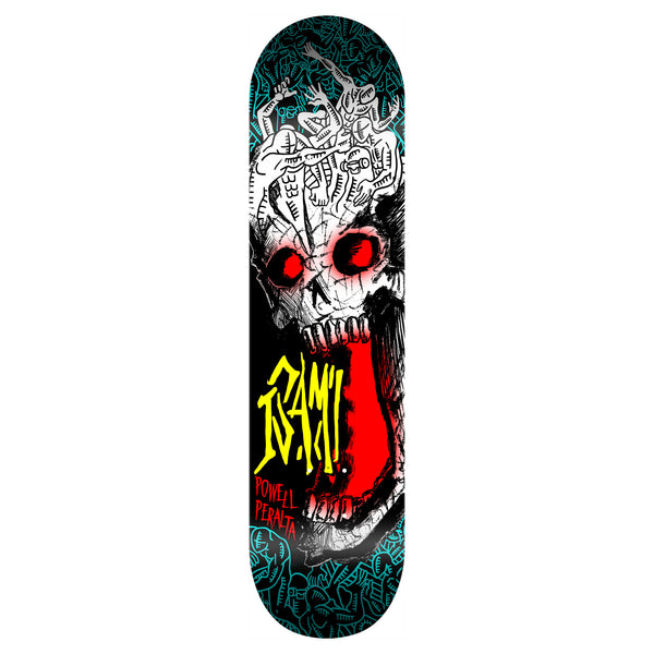 Powell Peralta Isamu Yamamoto 'Skull' 7-Ply Freestyle Deck - 7.25" x 29" (Shape 316) by Powell Peralta
