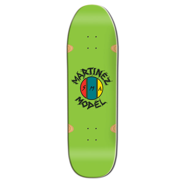 SMA Jesse Martinez Pro Model | Green Dipped | 9.25" x 32.25" | WB: 14.875" by SMA