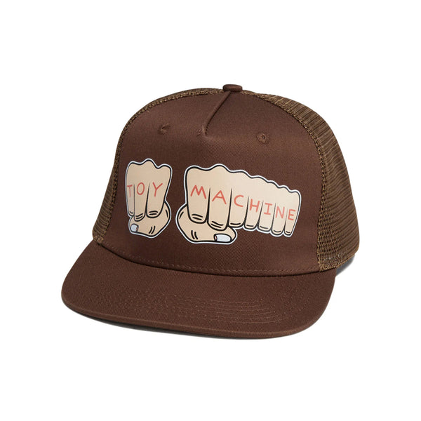 Toy Machine Fists Cap Brown by Toy Machine