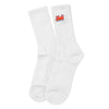 Toy Machine Devil Cat Sock White by Toy Machine
