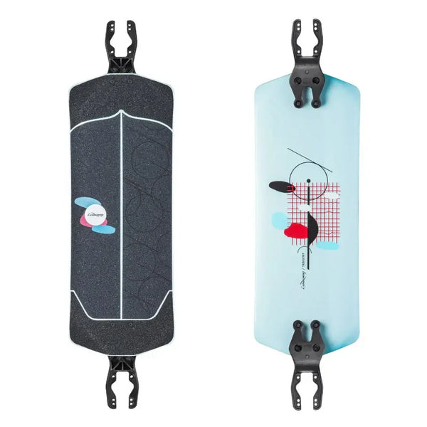 Loaded Tangent Brick And Brackets Longboard
