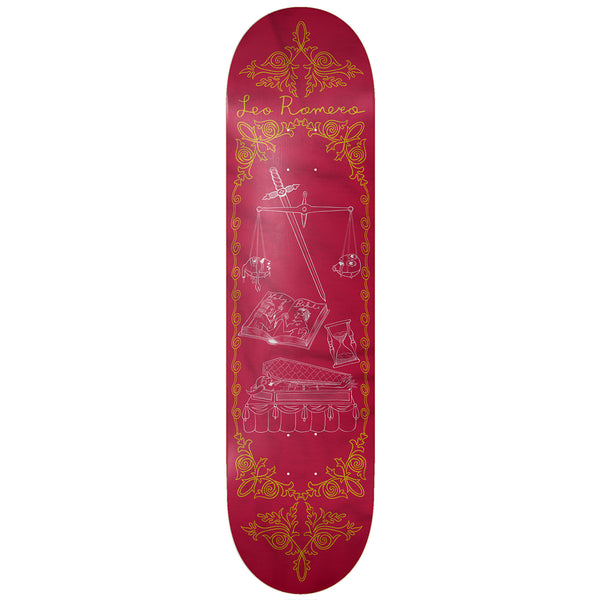 Toy Machine Leo Romero Death Banner Skateboard Deck 8.5 inch skateboard deck