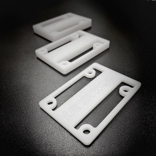 Lil Jawn Standard Risers - Ace 0.25 Inch White by Lil Jawn