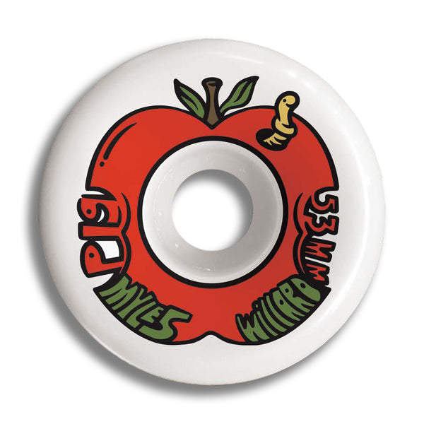Pig Wheels Myles Willard 'Apple' 53mm / 99A (Conical) by Pig Wheels