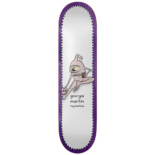 Toy Machine Georgia Martin Stretch Skateboard Deck 8.25 inch skateboard deck