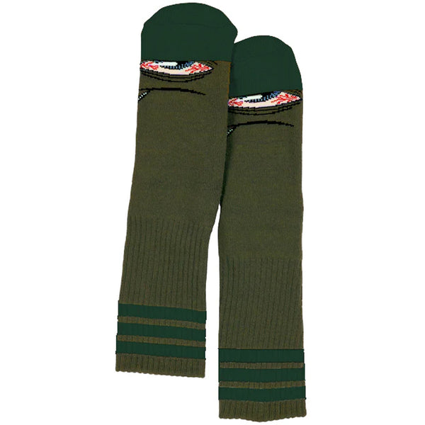 Toy Machine Stoner Sect Sock Forest by Toy Machine