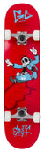 Enuff Skully Red Mini Complete Skateboard - 7.25" x 29.5"