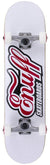 Enuff Classic Logo White Complete Skateboard - 7.75" x 31.5"