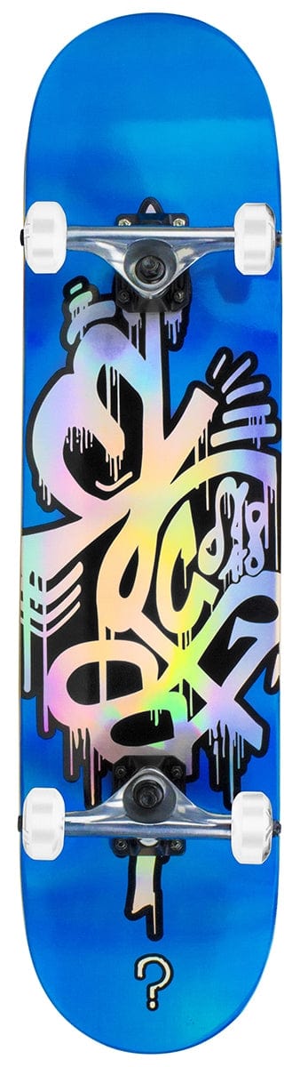 Enuff Hologram Blue Complete Skateboard - 8" x 32"