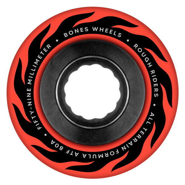 BONES Rough Riders - Eternal Flame - ATF - 59mm - 80A - Red by BONES