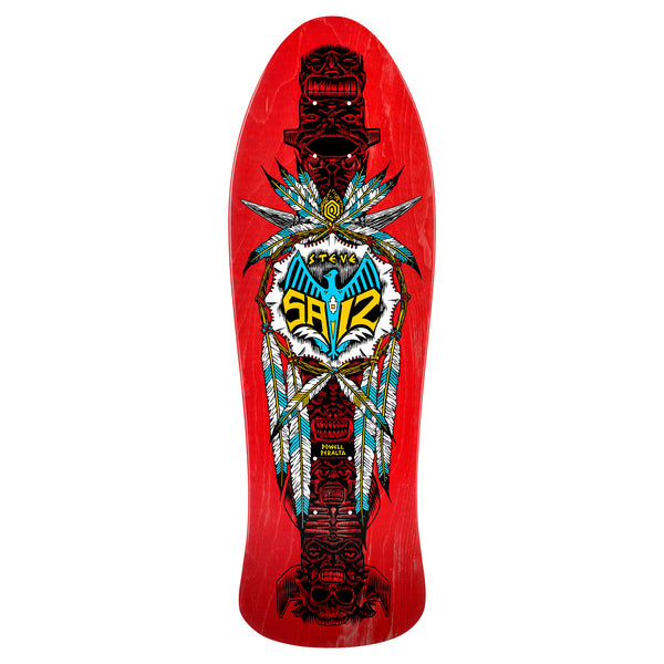 Powell-Peralta Steve Saiz - Totem '07' - 10" - Red Stain by Powell Peralta