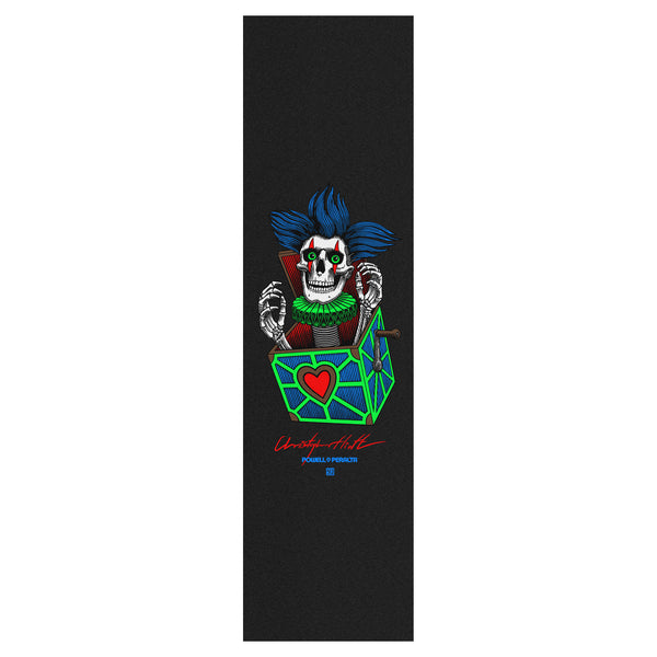 Powell-Peralta Chris Hiett 'Skull' Griptape 9" Black by Powell Peralta