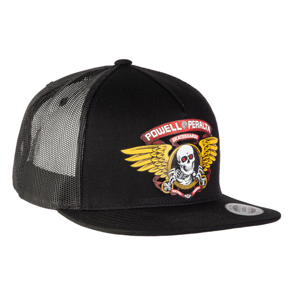 Powell-Peralta Winged Ripper Trucker Cap Black