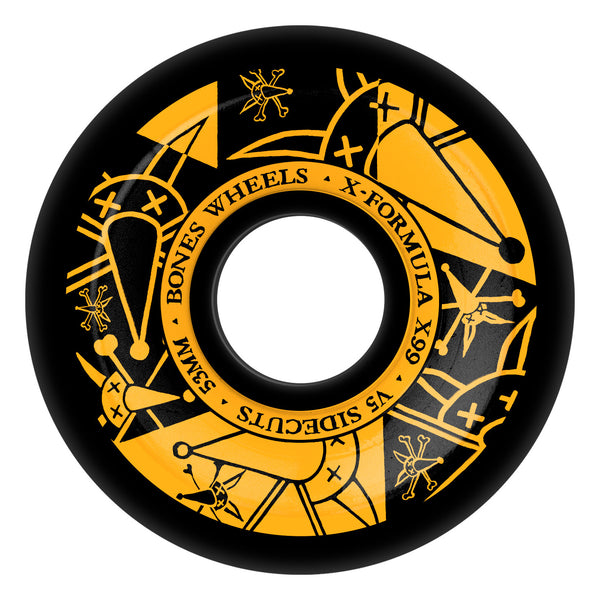 BONES Wheels Vato Noir - 53mm x 31mm - 99A - V5 Sidecut - Black by Bones Wheels