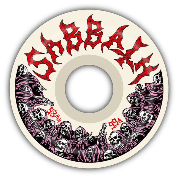 Sabbath Wheels | Rising Dead II | 53mm Conical | Devil's Formula Wheel | 99a by Sabbath Wheels