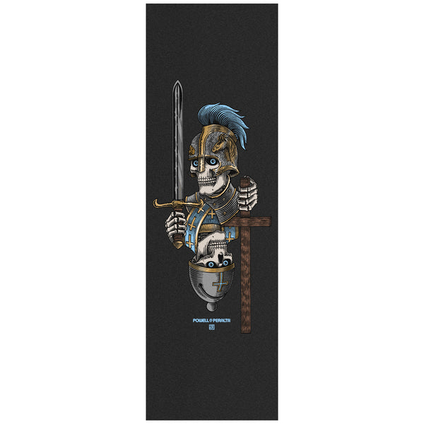 Powell-Peralta Dan Corrigan 'Chess Skull' Griptape 10.5" Black by Powell Peralta